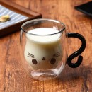 Cat Double-walled Glass Cup