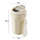 316 intelligent temperature display stainless steel insulated cup