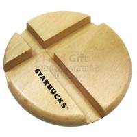 木製手機座-Starbucks