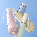 伸縮五折便攜遮陽傘