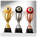 金屬檯球獎杯