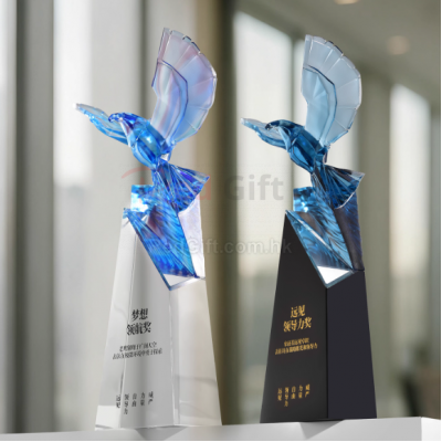 Eagle Crystal Trophy