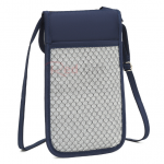 Crossbody ID card storage bag and mobile phone bag