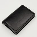 Automatically ejecting RFID card wallet