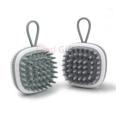 Scalp massaging shampoo brush