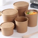 Disposable Kraft Paper Food Containers