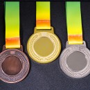 Colorful Marathon Medal