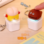 解壓發聲燈光按鍵掛件