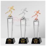 馬拉松水晶獎杯