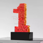 3D數字獎座