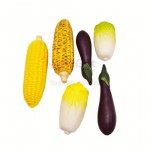 Corn and Eggplant Squishy Stress Relief Toy