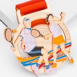 Tennis Metal Medal
