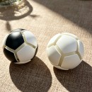 Football Stress Relief Ball-shaped Button Keychain