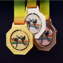 Rotating Taekwondo Medal