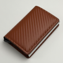 Automatically ejecting RFID card wallet