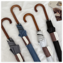 復古木柄黑膠雨傘 復古木柄黑膠雨傘