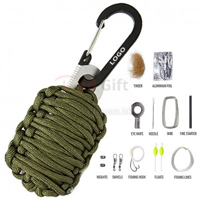 Outdoor Paracord Survival Kit Set Outdoor Paracord Survival Kit Set