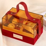 Transparent Acrylic Portable Gift Box