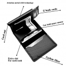Automatically ejecting RFID card wallet