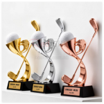 金屬高爾夫球獎杯