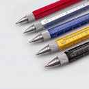 多功能觸控頭螺絲刀刻度尺6合1圓珠筆