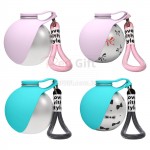 便攜不銹鋼寵物飲水壺掛件