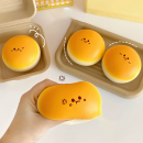 可訂製logo乳膠饅頭減壓捏捏樂