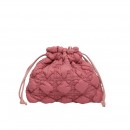 Argyle Drawstring Cloud Bag