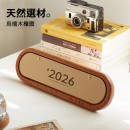文藝迷你木質日曆