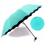 Water Activated Color Changing Flower Print Umbrella