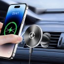 15W磁吸無線充電汽車手機架