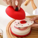 矽膠蘋果隔熱杯墊