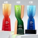 Wood Crystal Trophy
