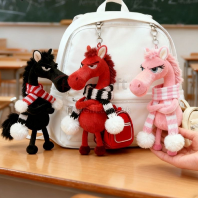 Cool and aloof pony pendant keychain Cool and aloof pony pendant keychain