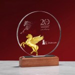 馬年水晶獎座