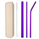 Straw Set with Box