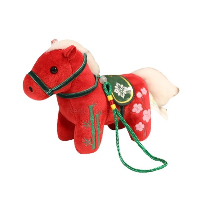 小馬掛件吉祥毛絨馬仔