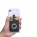 Silicone Phone Wallet with Ring