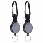 Retractable Carabiner I.D. Badge