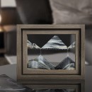 實木旋轉流沙畫解壓擺飾