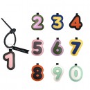 幸运数字钥匙扣