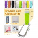 Multifunctional Rechargeable USB Card Holder Book Lamp