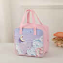 Handheld insulated lunch box bag