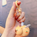 拉線飛天卡皮巴拉解壓鑰匙扣