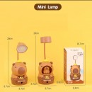 充電LED卡通公仔檯燈