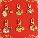 Year of the Horse small horse keychain pendant