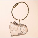 可愛小貓透明毛髮收納盒