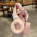 握力器+滾軸解壓鑰匙扣掛件