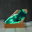 实木树脂小夜灯艺术摆件