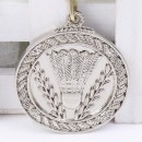 Badminton Metal Medal